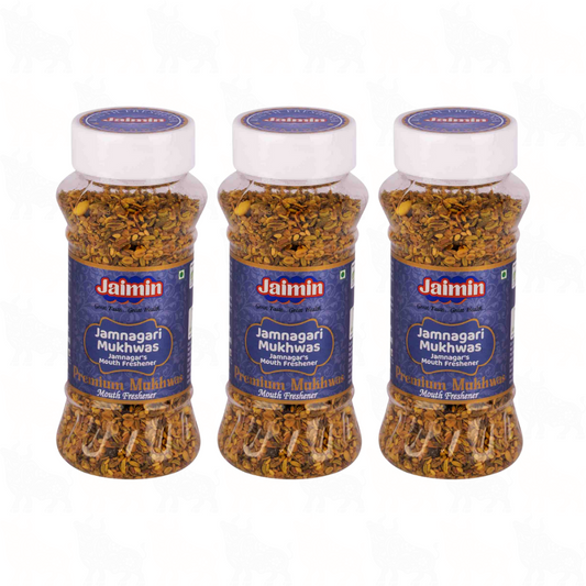 Jaimin Jamnagari Mukhwas Mouth Freshener | 120g | 3 Pack