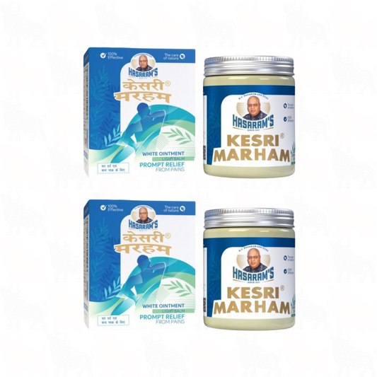 Hasaram's Kesri Marham White | 12g | 2 Pack