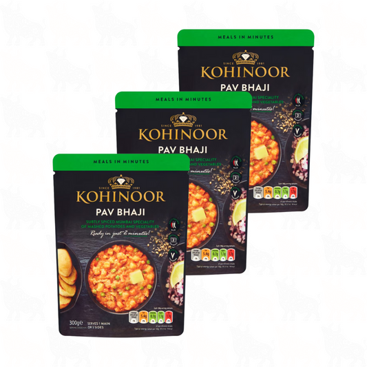 Kohinoor Pav Bhaji | 300g | Meals in Minutes | 3 Pack