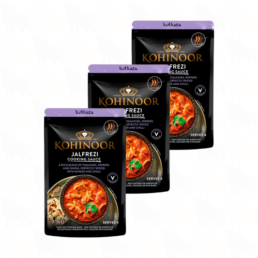 Kohinoor Jalfrezi | 375g | Cooking Sauce | 3 Pack