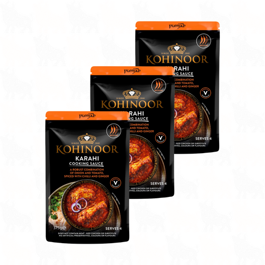 Kohinoor Karahi | 375g | Cooking Sauce | 3 Pack
