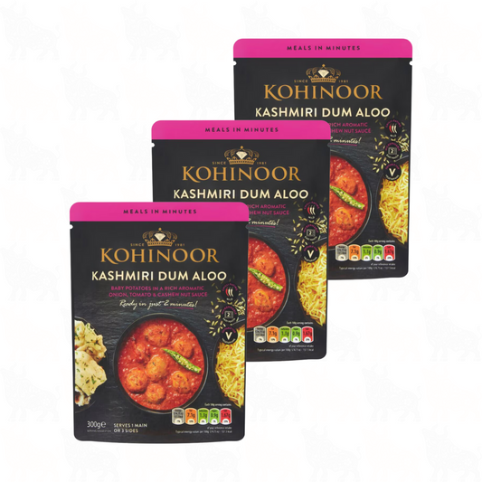 Kohinoor Kashmiri Dum Aloo | 300g | Meals in Minutes | 3 Pack