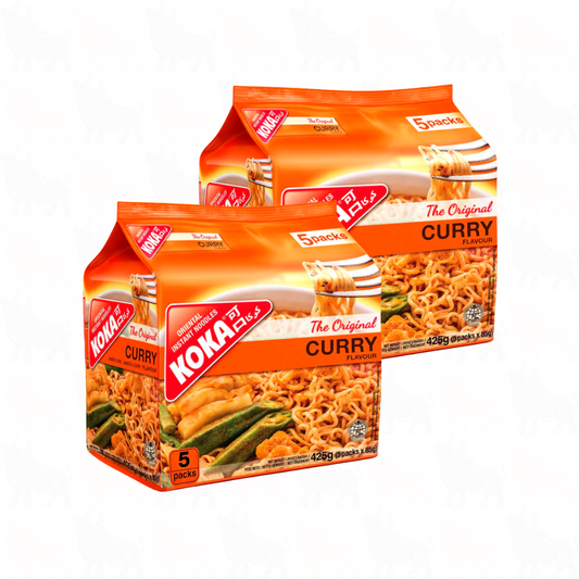 Koka 'The Original' Curry Flavour Noodles | 85g | 2 x 5 Packs