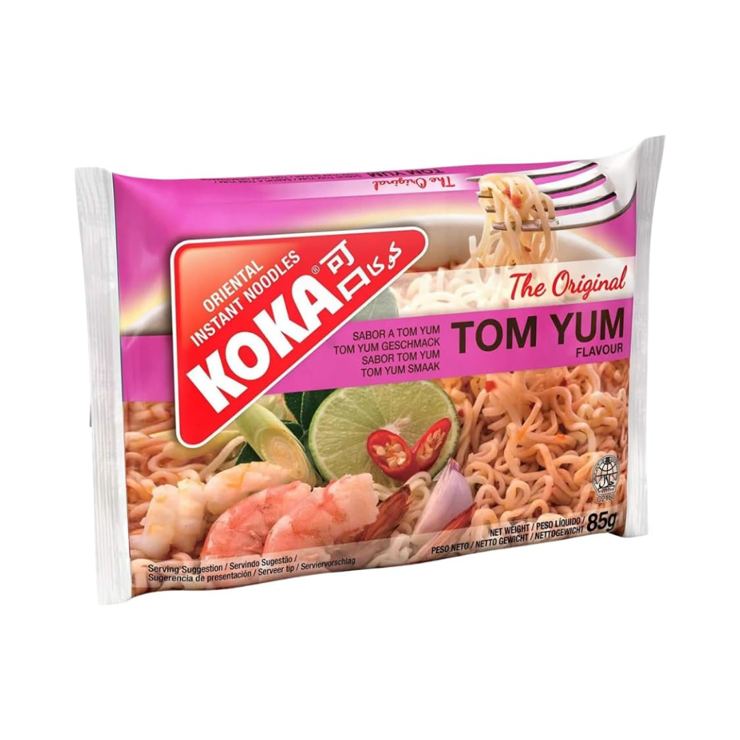 Koka 'The Original' Tom Yum Flavour Noodles | 85g | 30 Pack