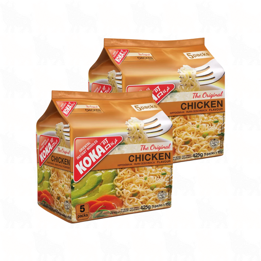 Koka 'The Original' Chicken Flavour Noodles | 85g | 2 x 5 Packs