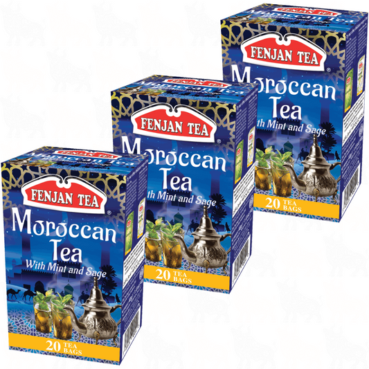 Fenjan Tea Moroccan Tea | 20 Tea Bags | 3 Pack