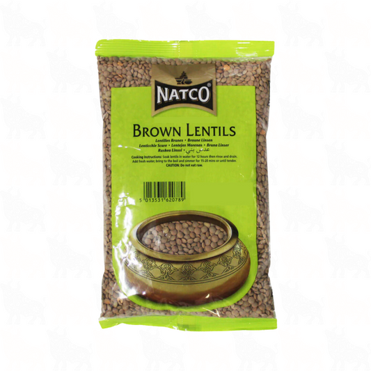 Natco Brown Lentils | 500g