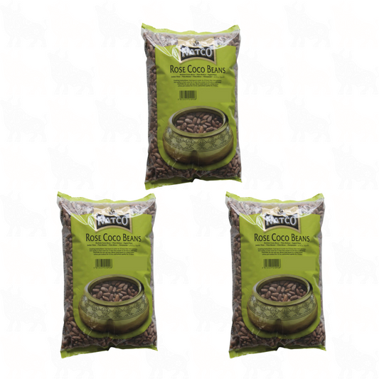 Natco Rose Coco (Borlotti) Beans | 500g | 3 Pack