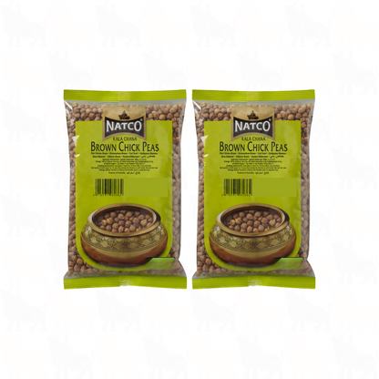 Natco Brown Chick Peas | 1kg | 2 Pack