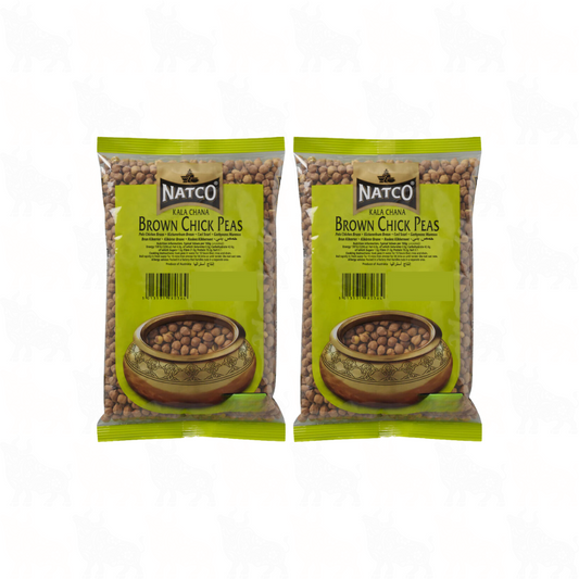 Natco Brown Chick Peas | 1kg | 2 Pack