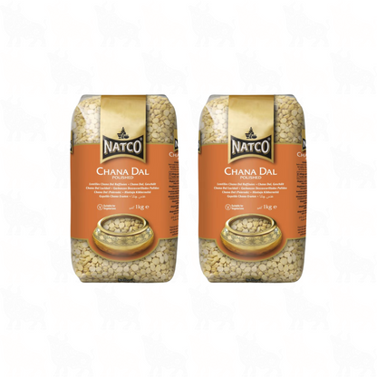 Natco Chana Dal | 1kg | 2 Pack