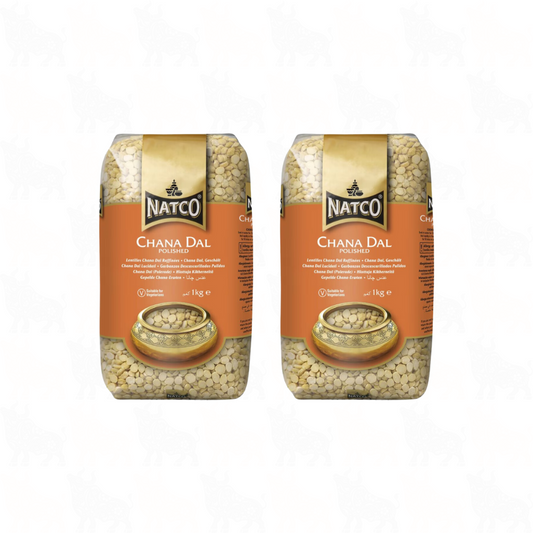 Natco Chana Dal | 1kg | 2 Pack