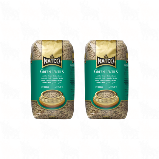 Natco Green Lentils | 1kg | 2 Pack