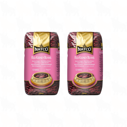 Natco Red Kidney Beans | 1kg | 2 Pack