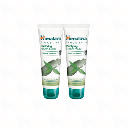 Himalaya Purifying Neem Mask | 75ml | 2 Pack