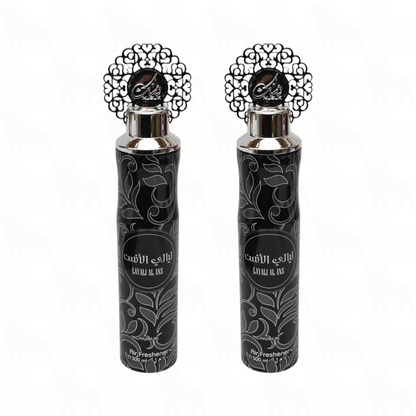 Nusuk Layali Al Ans Premium Air Freshener | 300ml | 2 Pack