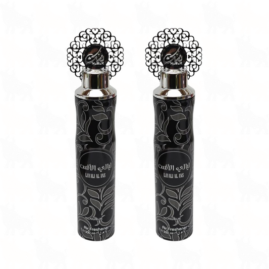 Nusuk Layali Al Ans Premium Air Freshener | 300ml | 2 Pack