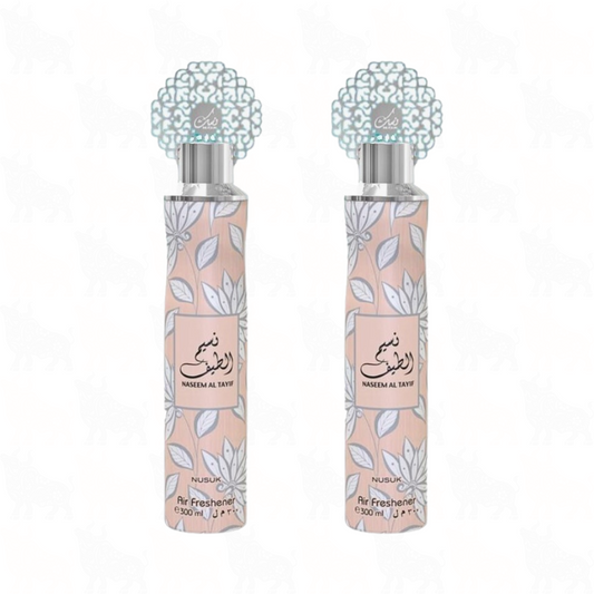 Nusuk Naseem Al Tayif Premium Air Freshener | 300ml | 2 Pack