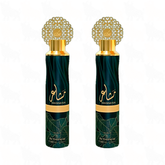 Nusuk Masha'er Premium Air Freshener | 300ml | 2 Pack