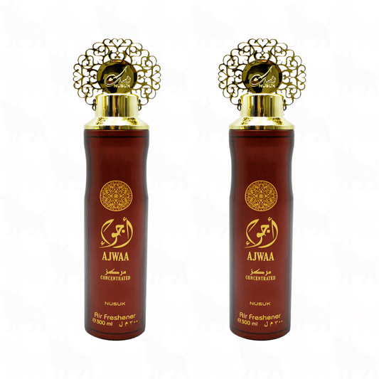 Nusuk Ajwaa (Concentrated) Premium Air Freshener | 300ml | 2 Pack