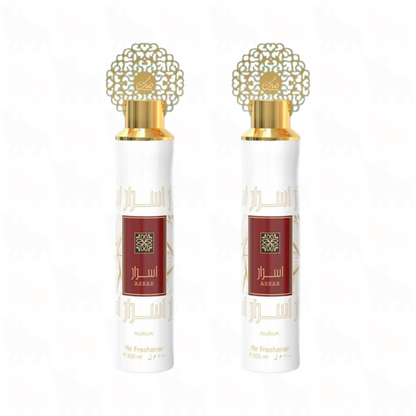 Nusuk Asrar Premium Air Freshener | 300ml | 2 Pack