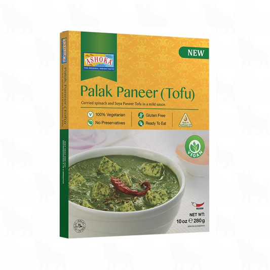 Ashoka Palak Paneer (Tofu) | 10oz / 280g | Ready to Eat Meal