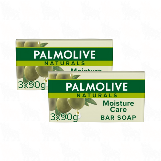 Palmolive Naturals Moisture Care (Olive & Milk) Bar Soap | 90g | 6 Pack