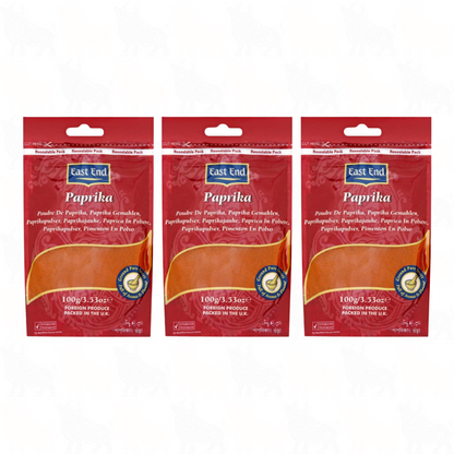 East End Paprika Powder | 100g | 3 Pack