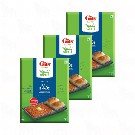 Gits Pau Bhaji (Vegan) | 300g | Ready Meal | 3 Pack