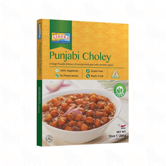 Ashoka Punjabi Choley | 10oz / 280g | Ready to Eat Meal