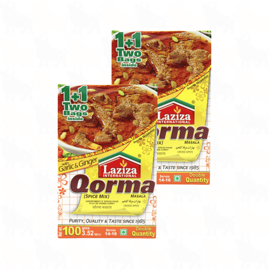 Laziza Qorma Masala | 100g | 2 Pack