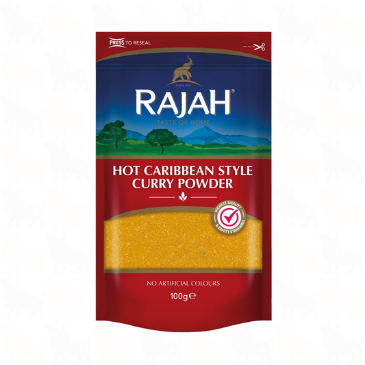 Rajah Hot Caribbean Style Curry Powder | 100g