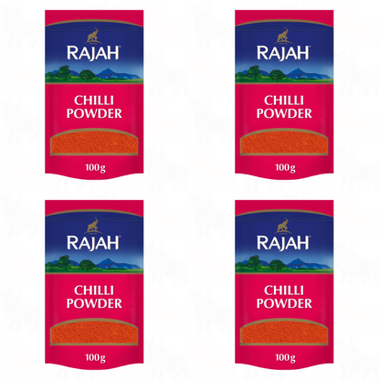 Rajah Chilli Powder | 100g | 4 Pack