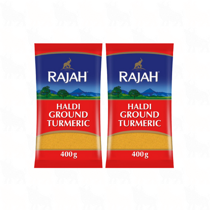Rajah Haldi Ground Turmeric | 400g | 2 Pack
