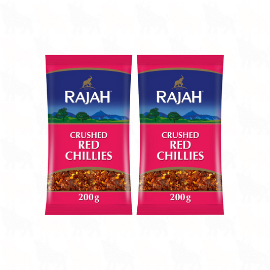 Rajah Crushed Red Chillies | 200g | 2 Pack