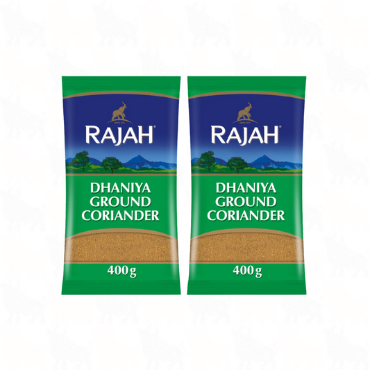 Rajah Dhaniya Ground Coriander | 400g | 2 Pack