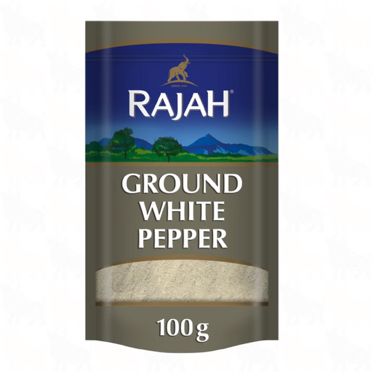 Rajah Ground White Pepper | 100g