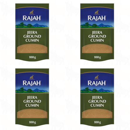 Rajah Jeera Ground Cumin | 100g | 4 Pack