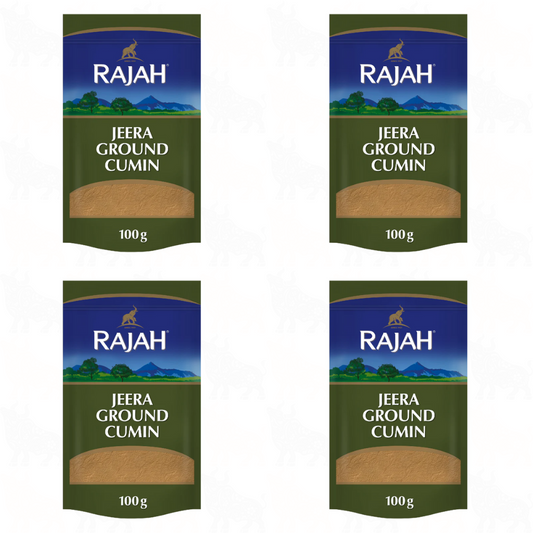 Rajah Jeera Ground Cumin | 100g | 4 Pack