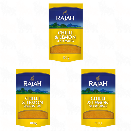 Rajah Chilli & Lemon Seasoning | 100g | 3 Pack
