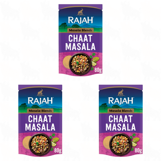 Rajah Chaat Masala Blend | 80g | 3 Pack