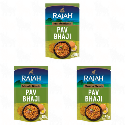 Rajah Pav Bhaji Masala Blend | 80g | 3 Pack
