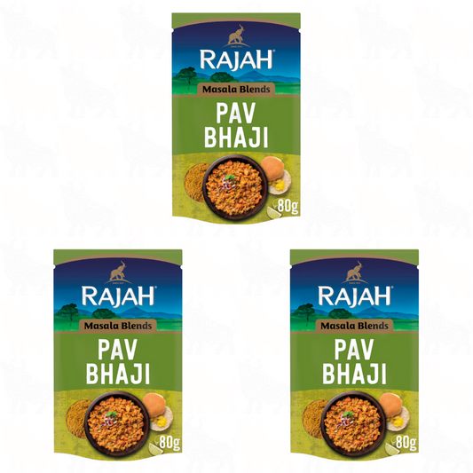 Rajah Pav Bhaji Masala Blend | 80g | 3 Pack