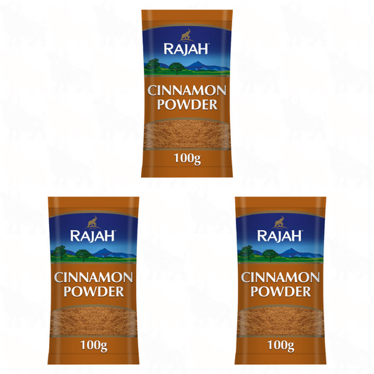 Rajah Cinnamon Powder (Ground) | 100g | 3 Pack