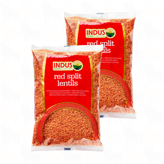 Indus Red Split Lentils | 1kg | 2 Pack