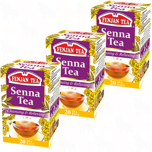 Fenjan Tea Senna Tea | 20 Tea Bags | 3 Pack