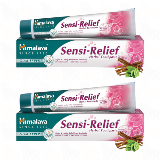 Himalaya Gum Expert Sensi-Relief Herbal Toothpaste | 75ml | 2 Pack
