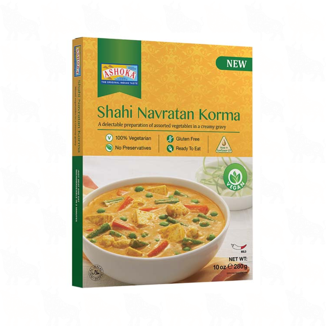 Ashoka Shahi Navratan Korma | 10oz / 280g | Ready to Eat Meal