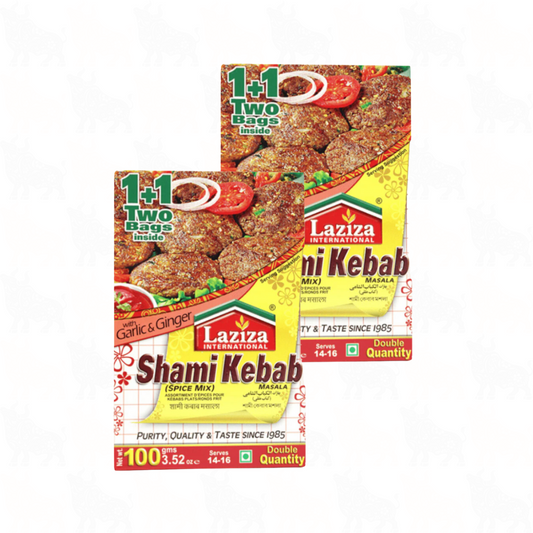 Laziza Shami Kebab Masala | 100g | 2 Pack