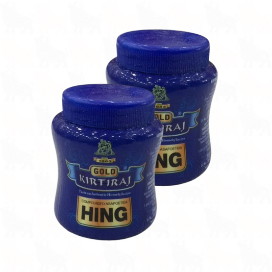 Kirtiraj Hing Gold Powder (Compounded Asafoetida) | 50g | 2 Pack